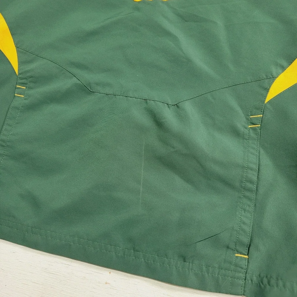Green Bay Packers Jacket Youth Boys Sz M (12-14) Reebok NFL Windbreaker‎ Jacket